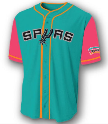 San Antonio Spurs teal jersey