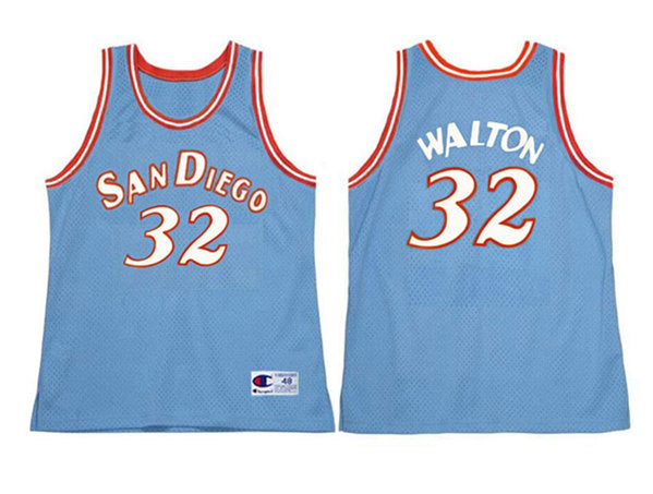 San Diego Clippers Los Angeles Clippers blue jersey