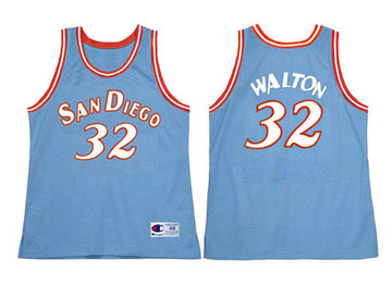 San Diego Clippers Los Angeles Clippers blue jersey