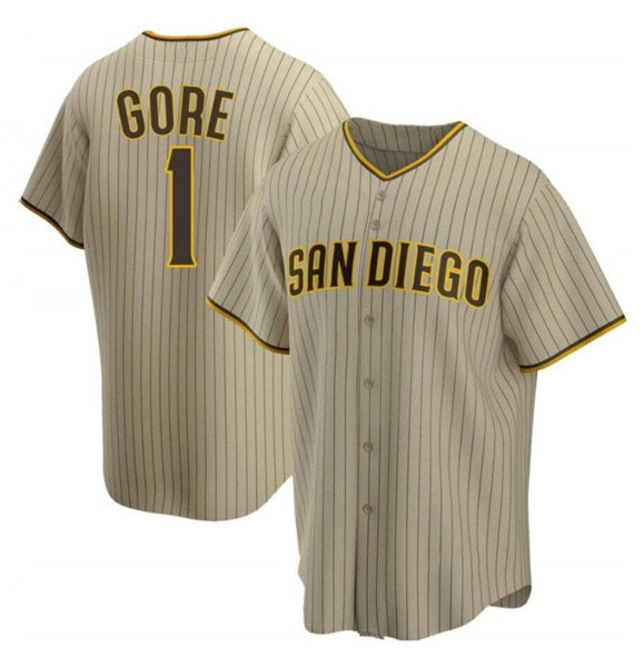 MacKenzie Gore San Diego Padres brown jersey