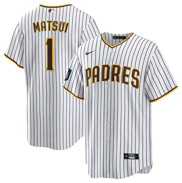 Yuki Matsui San Diego Padres white Home jersey