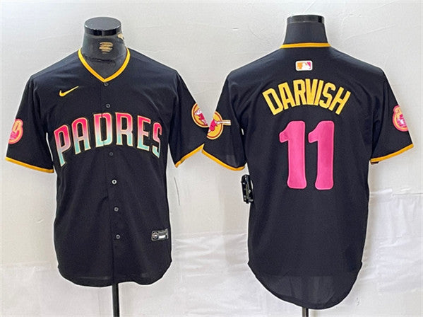 Yu Darvish San Diego Padres black jersey