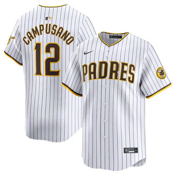 Luis Campusano San Diego Padres white Home jersey