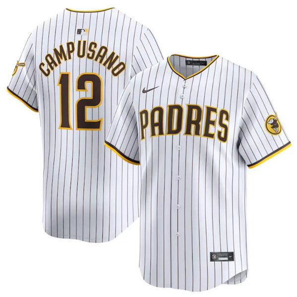 Luis Campusano San Diego Padres white Home jersey