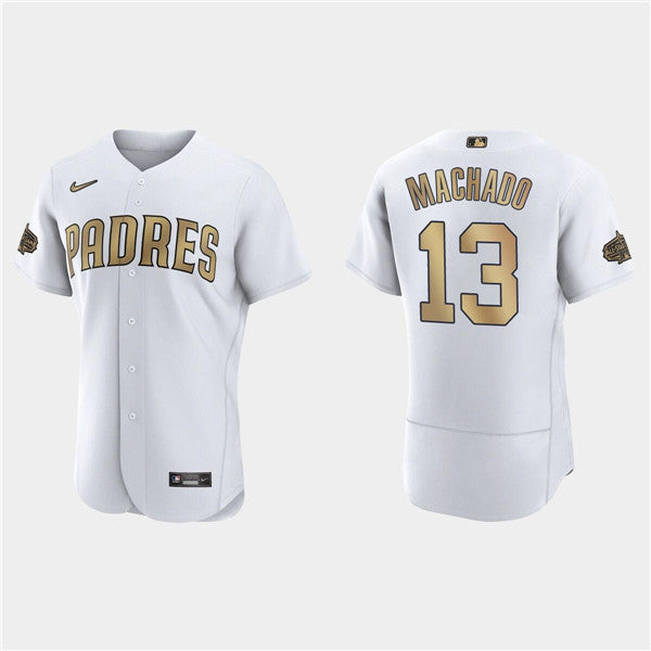 Manny Machado San Diego Padres white All-Star jersey
