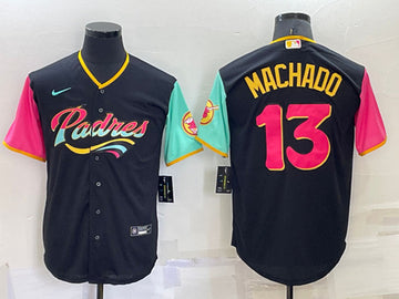 Manny Machado San Diego Padres black City Connect jersey