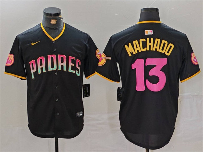 Manny Machado San Diego Padres black jersey