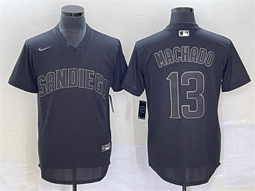 Manny Machado San Diego Padres black jersey