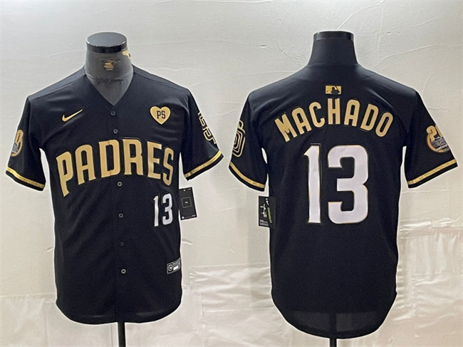 Manny Machado San Diego Padres black jersey