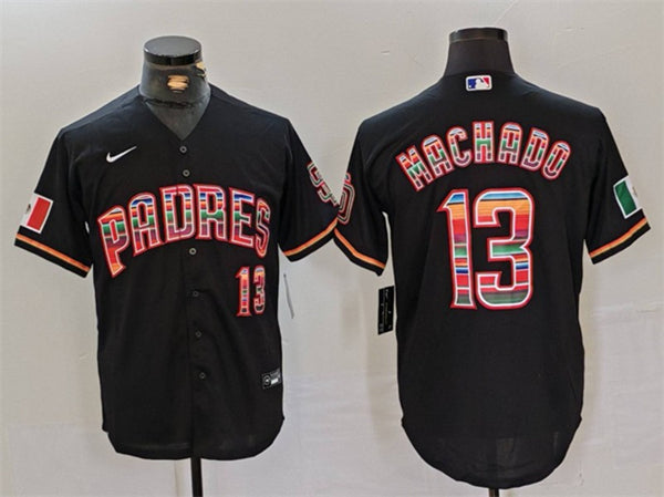Manny Machado San Diego Padres black jersey