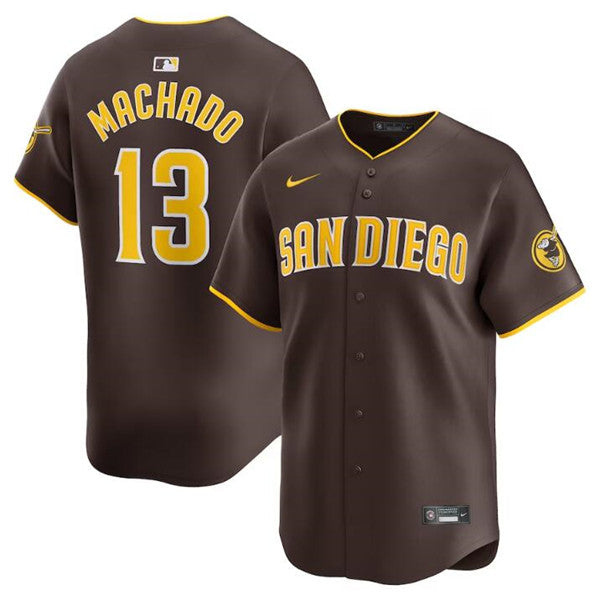 Manny Machado San Diego Padres brown Home jersey