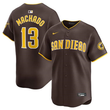 Manny Machado San Diego Padres brown Home jersey