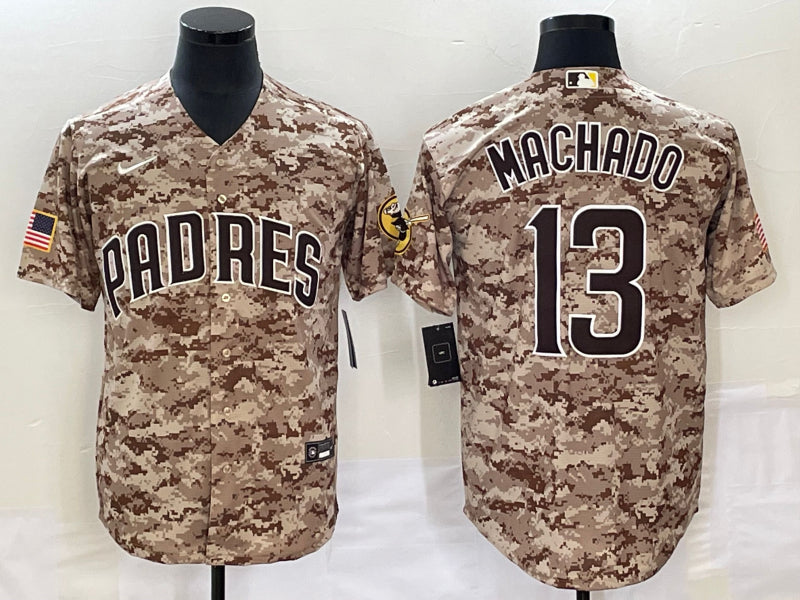 Manny Machado San Diego Padres camo Camo jersey
