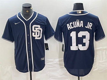 Manny Machado San Diego Padres navy jersey