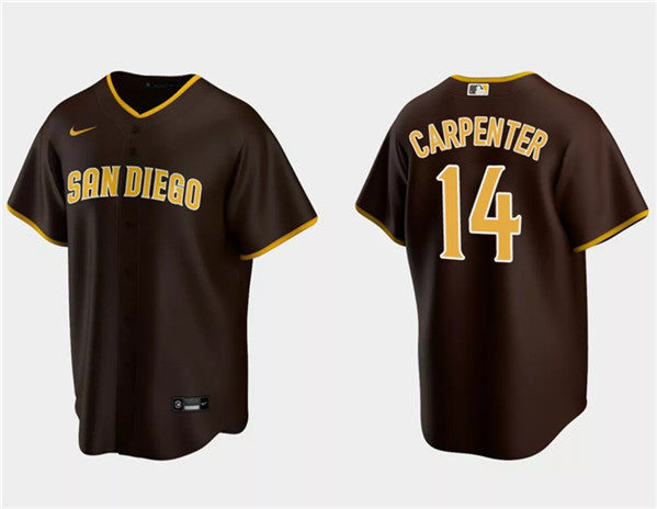 Matt Carpenter San Diego Padres brown jersey