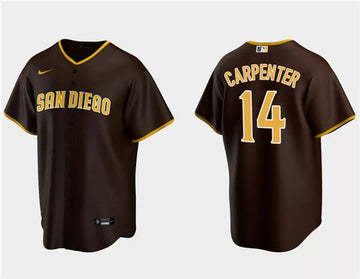 Matt Carpenter San Diego Padres brown jersey