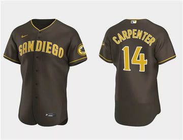 Matt Carpenter San Diego Padres brown jersey