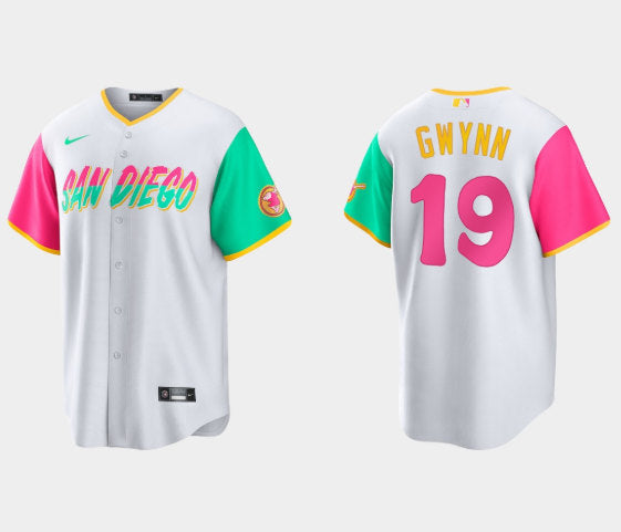 Tony Gwynn San Diego Padres white City Connect jersey