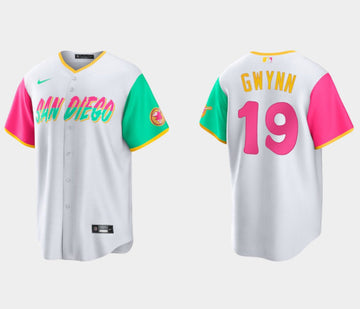 Tony Gwynn San Diego Padres white City Connect jersey