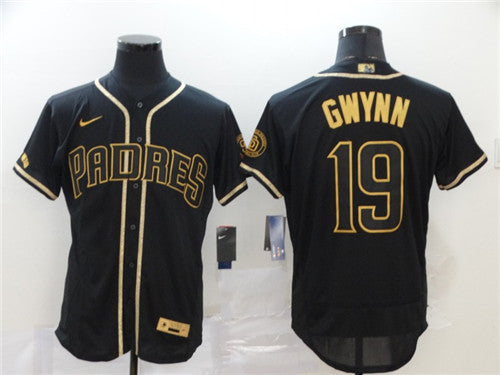 Tony Gwynn San Diego Padres black jersey