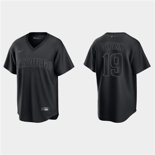 Tony Gwynn San Diego Padres black Fashion jersey