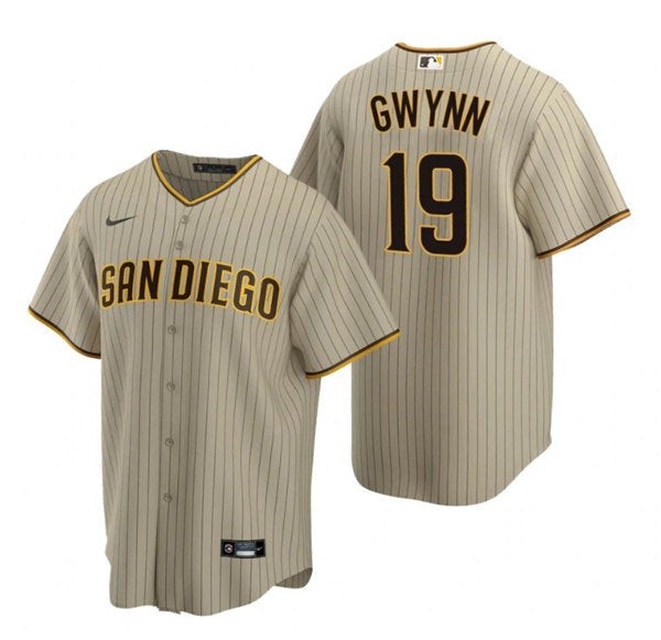Tony Gwynn San Diego Padres brown jersey