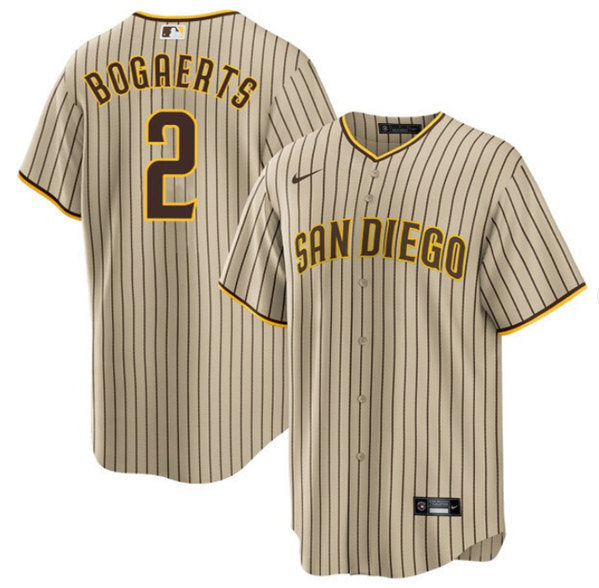 Xander Bogaerts San Diego Padres tan jersey