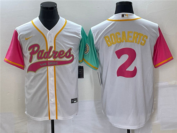 Xander Bogaerts San Diego Padres white City Connect jersey