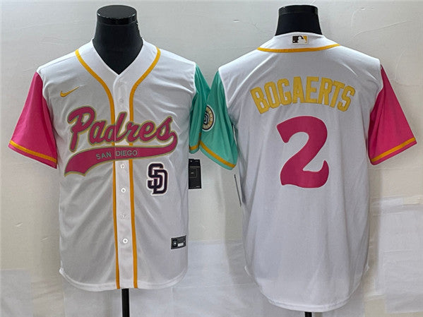 Xander Bogaerts San Diego Padres white City Connect jersey