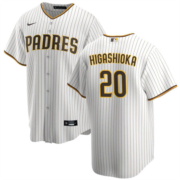 Kyle Higashioka San Diego Padres white jersey