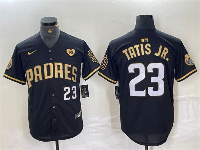 Fernando Tatis Jr San Diego Padres black jersey