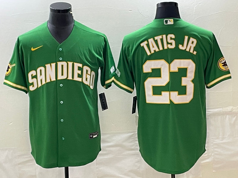Fernando Tatis Jr San Diego Padres green jersey