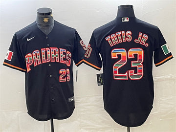 Fernando Tatis Jr Mexico San Diego Padres black jersey