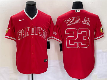 Fernando Tatis Jr San Diego Padres red jersey