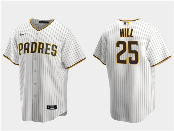 Tim Hill San Diego Padres white jersey