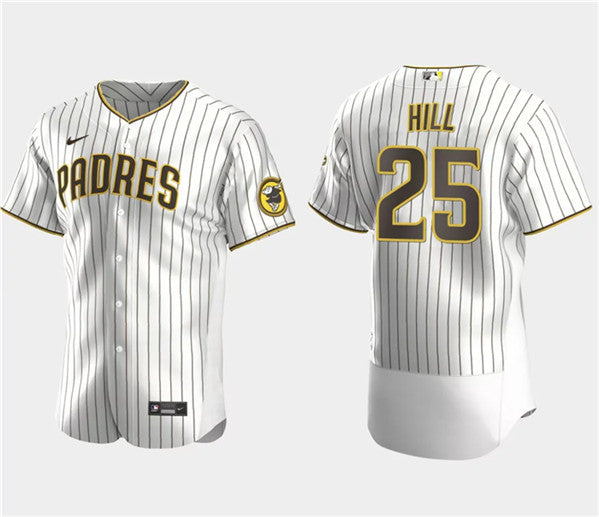 Tim Hill San Diego Padres white jersey