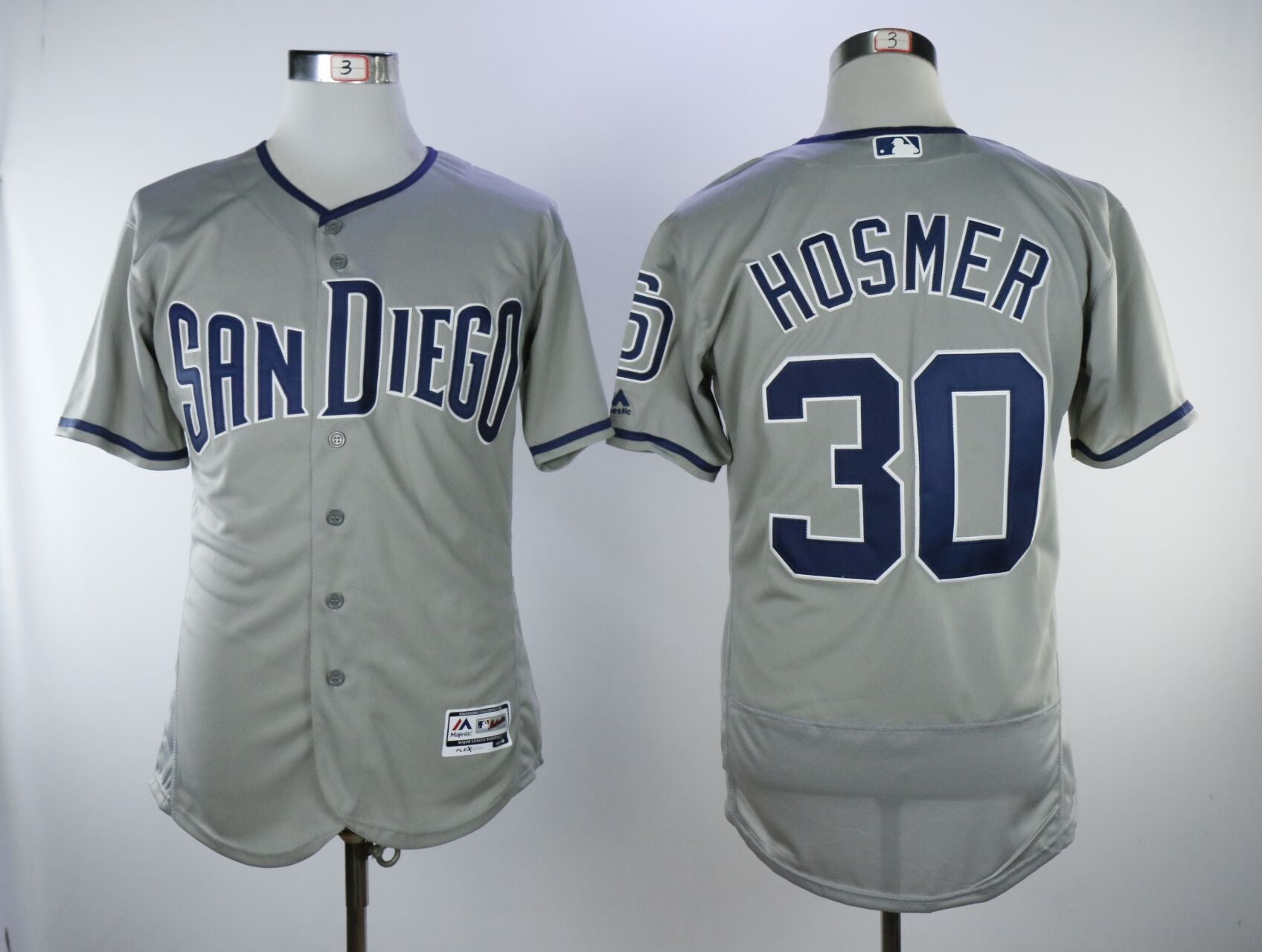 Eric Hosmer San Diego Padres grey Authentic jersey