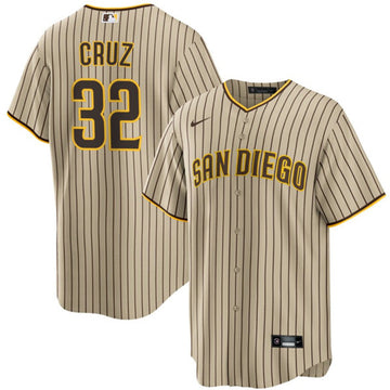Nelson Cruz San Diego Padres tan jersey