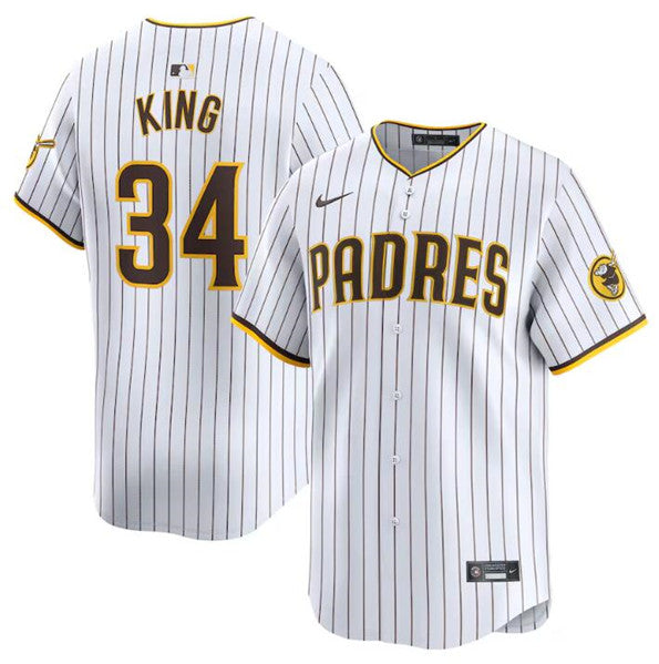 Michael King San Diego Padres white Home jersey
