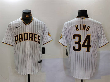 Michael King San Diego Padres white jersey