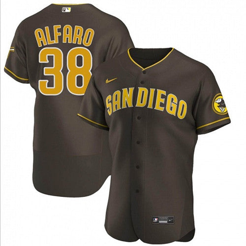 Jorge Alfaro San Diego Padres brown jersey