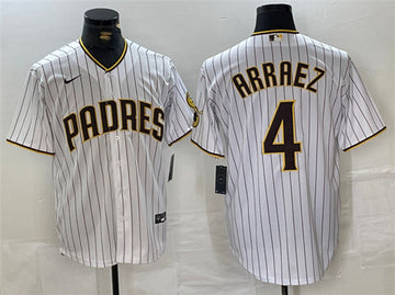 Luis Arraez San Diego Padres white jersey