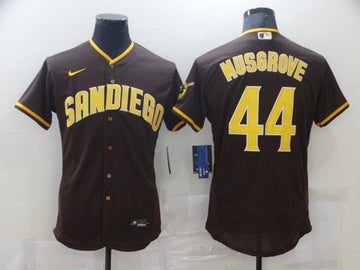 Joe Musgrove San Diego Padres brown jersey