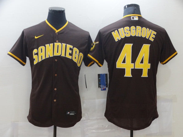 Joe Musgrove San Diego Padres brown jersey