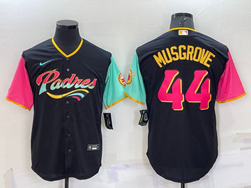 Joe Musgrove San Diego Padres black City Connect jersey