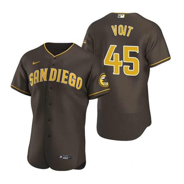 Luke Voit San Diego Padres brown jersey