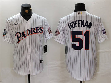 Trevor Hoffman San Diego Padres white jersey