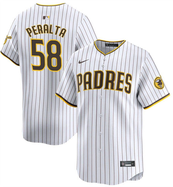 Wandy Peralta San Diego Padres white jersey