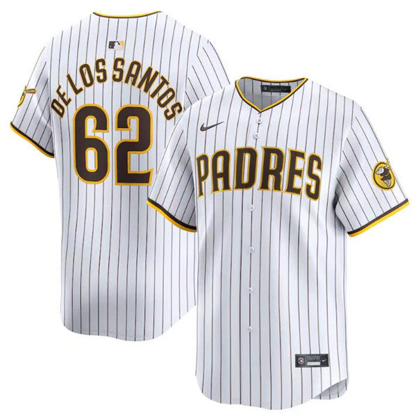 Enyel De Los Santos San Diego Padres white Home jersey