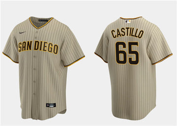 Jose Castillo San Diego Padres tan jersey
